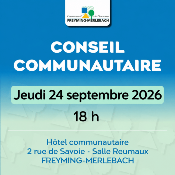 Conseil Communautaire